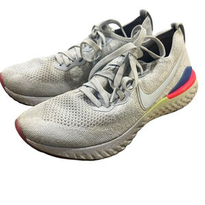 Nike Epic React Flyknit 2 Womens Size 8.5 US Light Blue Running Shoes Lace Up